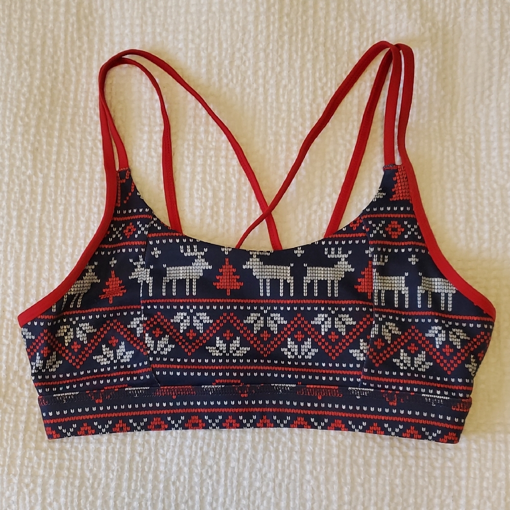 Born Primitive Holiday Print Bra